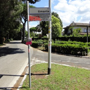 Road Signs in Rome