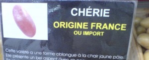 Where do Chérie potatoes come from? A global answer to the problem. Image credit: Roberto Casati, Villiers-en-Bière, August 2014.